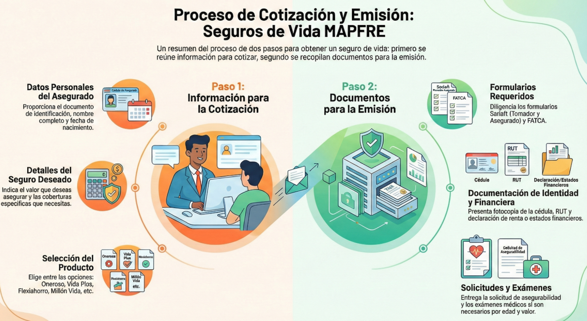 Checklist documentos póliza de Vida